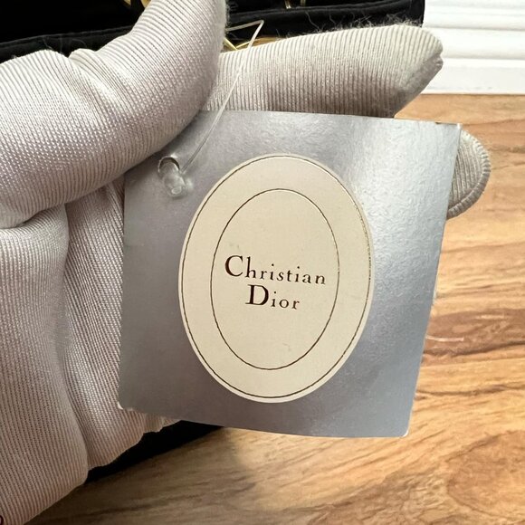 🖤Dior Lady Dior Handbag Cannage Quilted Nylon Black Satchel🖤 - Picture 5 of 17